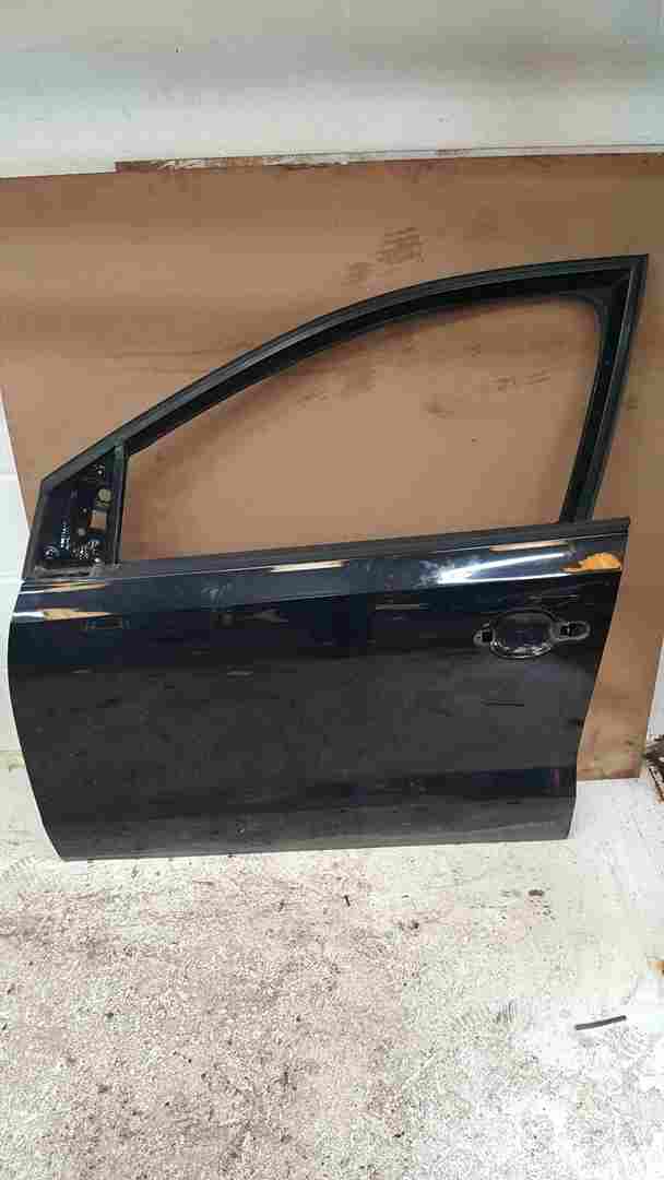 Volkswagen Polo 6R 2009-2014 Drivers OSF Front Door Black Lc9x 5dr