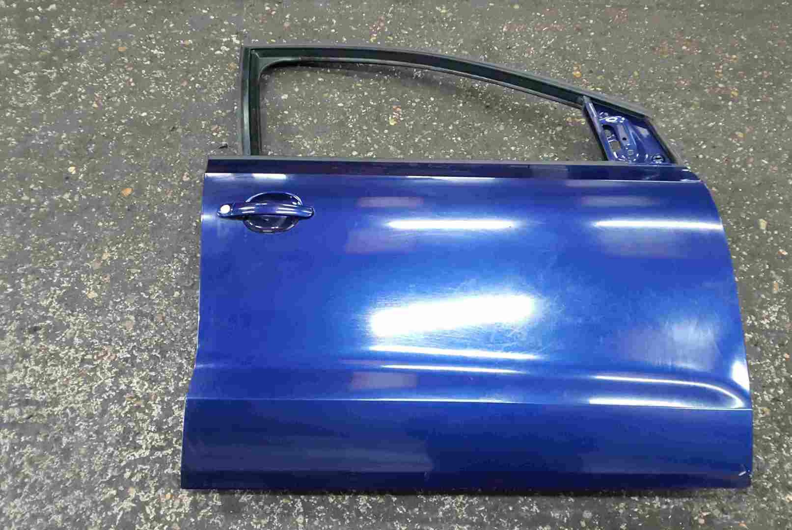 Volkswagen Polo 6R 2009-2014 Drivers OSF Front Door Blue LD5Q 5dr