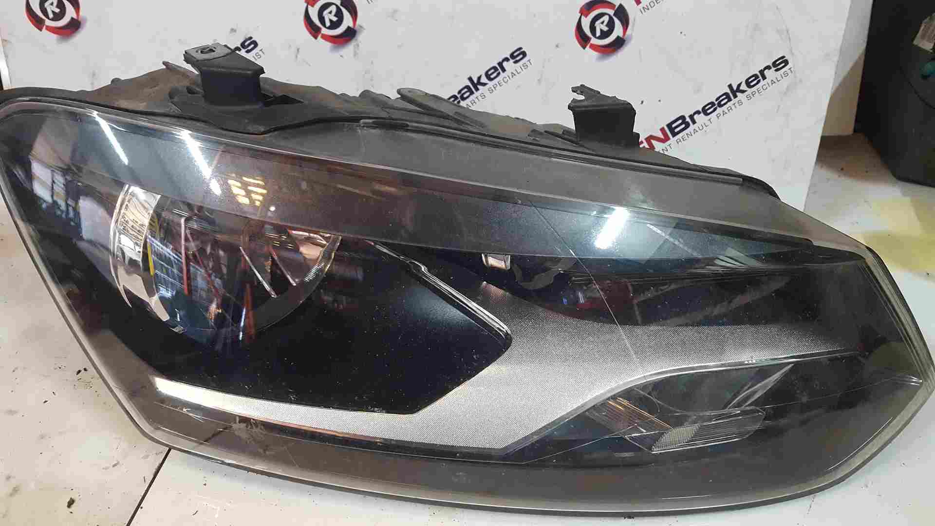 Volkswagen Polo 6R 2009-2014 Drivers OSF Front Headlight broken Bracket