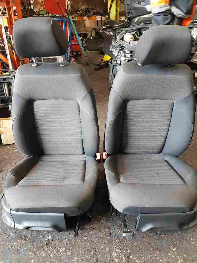 Volkswagen Polo 6R 2009-2014 Drivers OSF Passenger NSF Front Chairs Heated