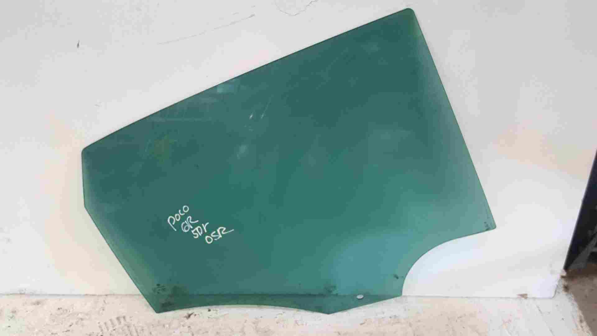 Volkswagen Polo 6R 2009-2014 Drivers OSR Rear Window Glass 5Dr Factory Tinted