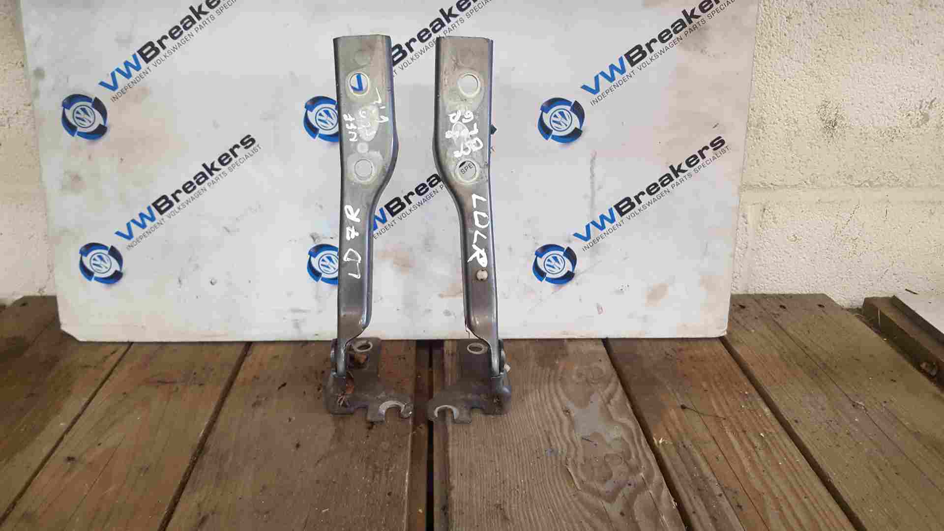 Volkswagen Polo 6R 2009-2014 Front Bonnet Hinges Pair Ld7r  6R0823302A