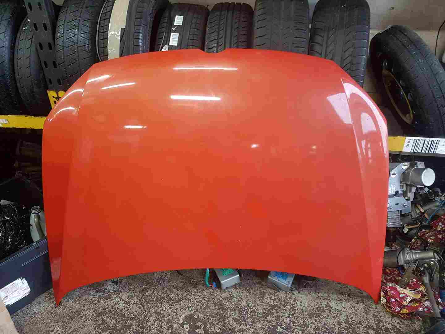 Volkswagen Polo 6R 2009-2014 Front Bonnet Orange Ld2z