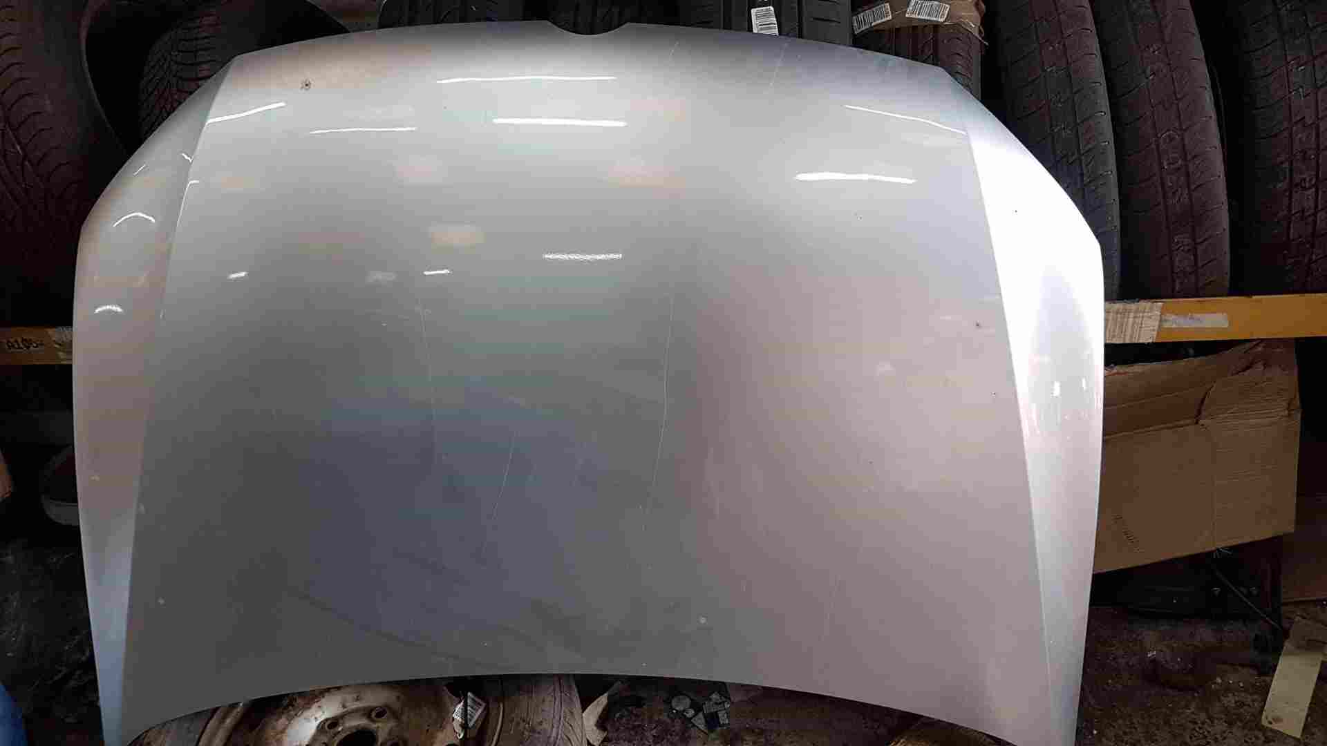 Volkswagen Polo 6R 2009-2014 Front Bonnet Silver La7w