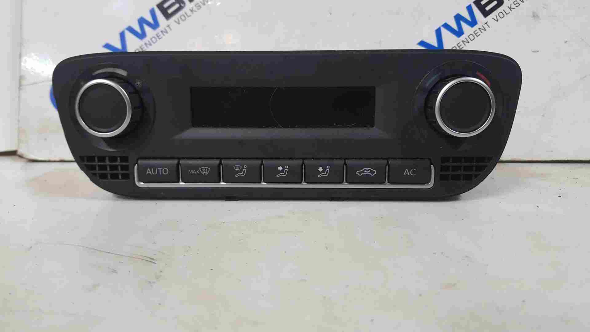 Volkswagen Polo 6R 2009-2014 Heater Controls Dials Panel Black 6R0907044h