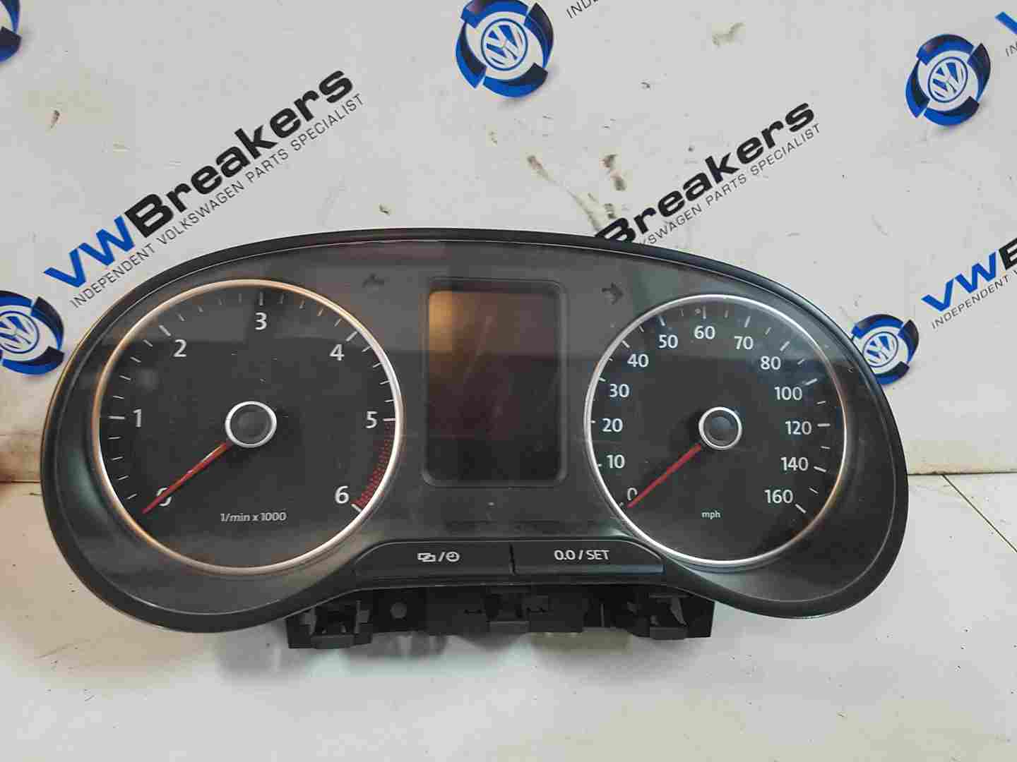 Volkswagen Polo 6R 2009-2014 Instrument Panel Dials Gauges Clocks 100K 