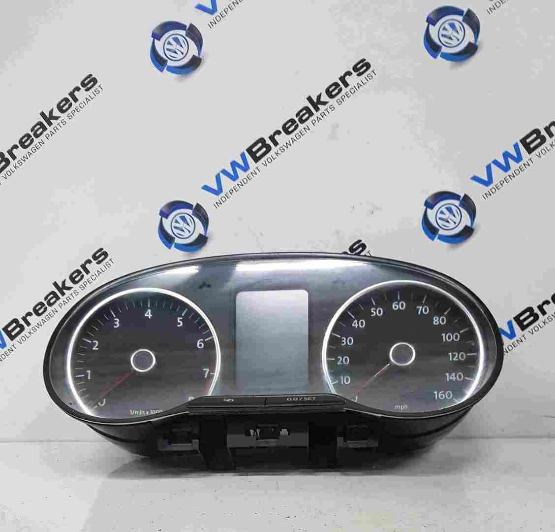Volkswagen Polo 6R 2009-2014 Instrument Panel Dials Gauges Clocks 78K 6R0920960F