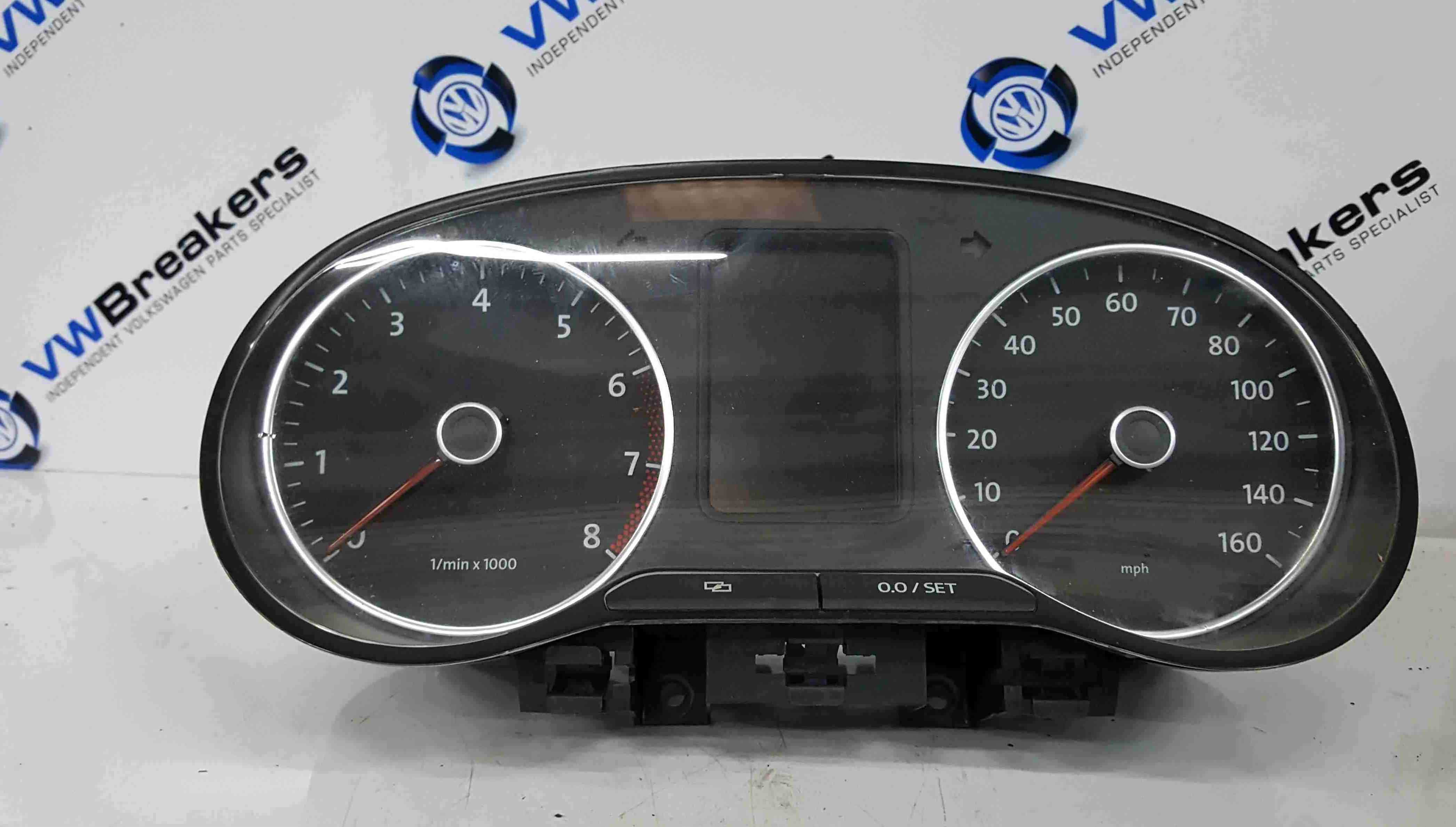 Volkswagen Polo 6R 2009-2014 Instrument Panel Dials Gauges Clocks 83K 6R0920960k
