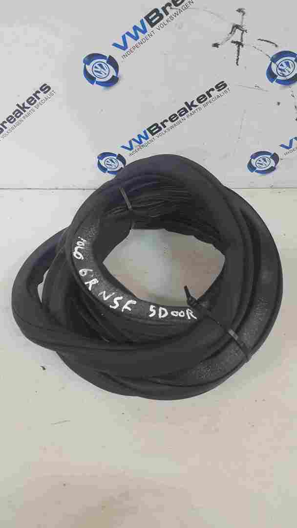 Volkswagen Polo 6R 2009-2014 Passenger NSF Front Door Rubber 5dr