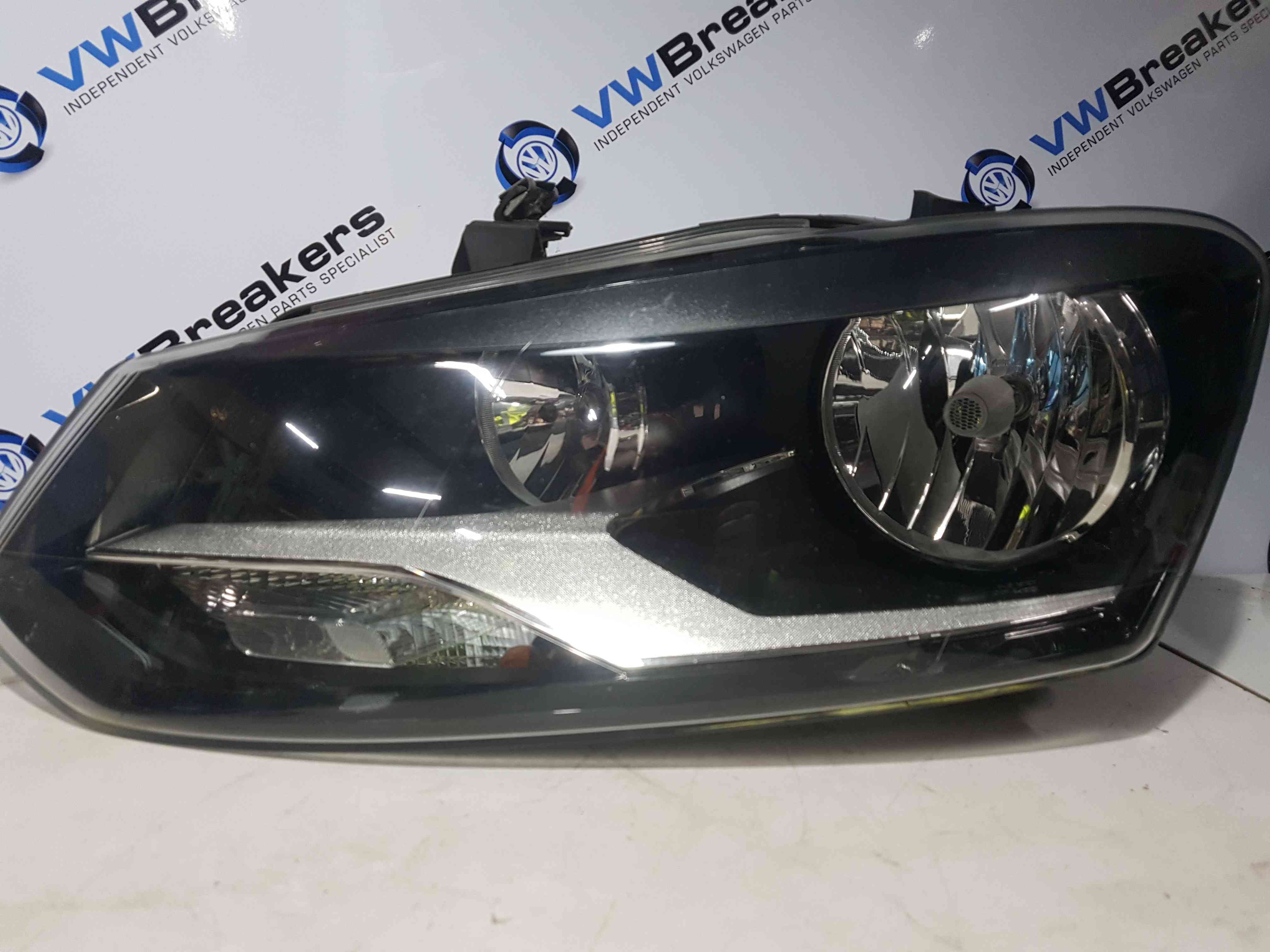 Volkswagen Polo 6R 2009-2014 Passenger NSF Front Headlight 6R2941007f