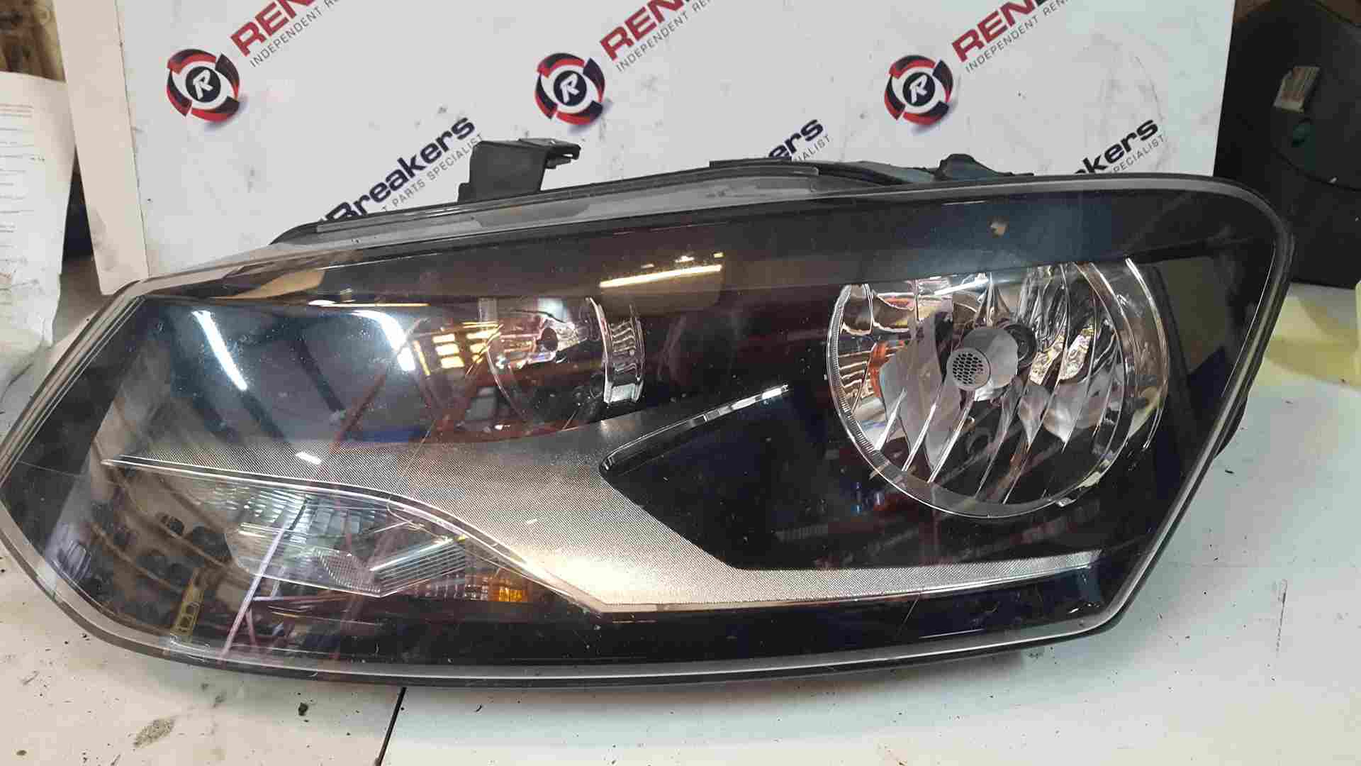 Volkswagen Polo 6R 2009-2014 Passenger NSF Front Headlight broken Bracket