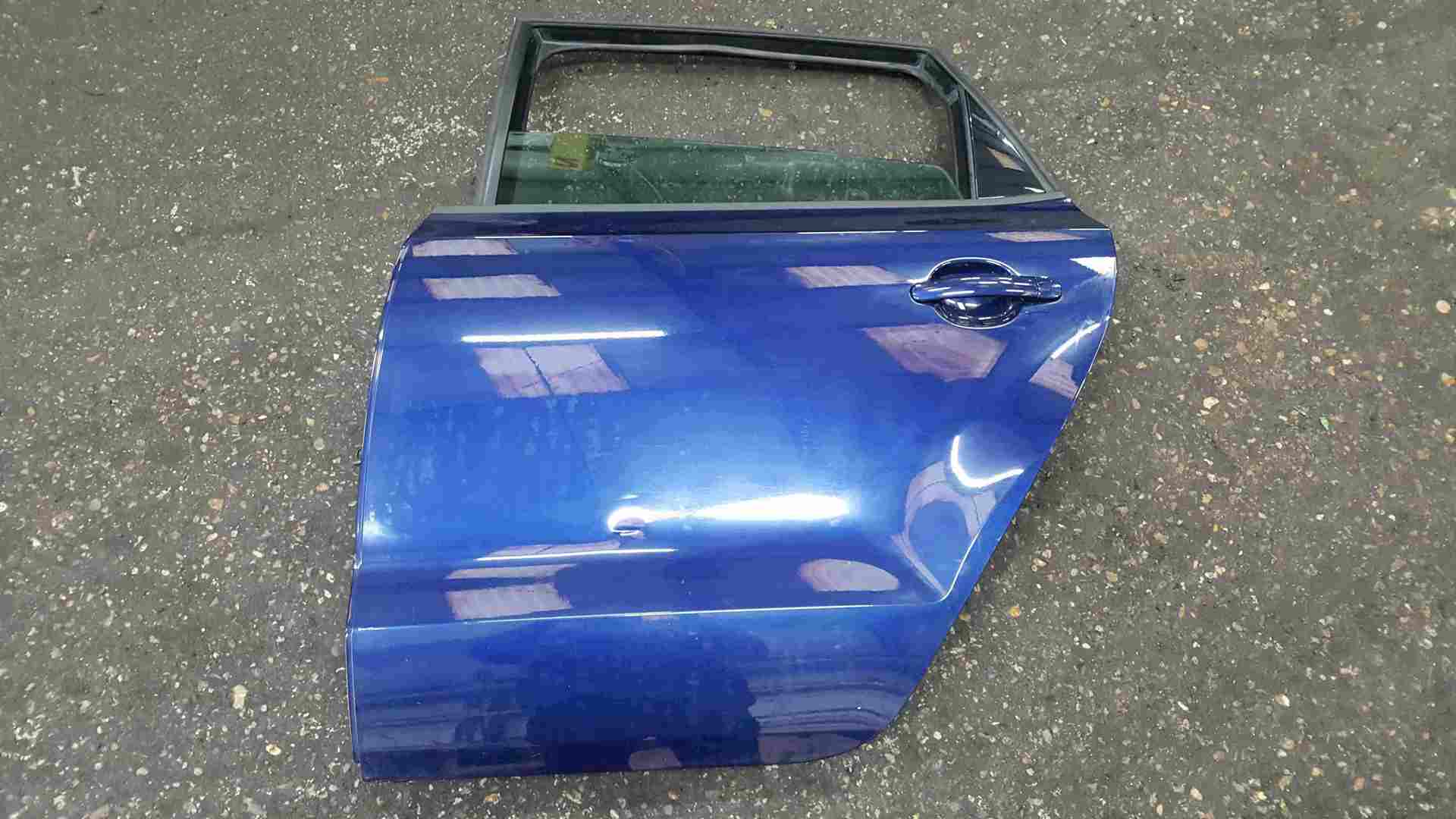 Volkswagen Polo 6R 2009-2014 Passenger NSR Rear Door Blue LD5Q 5dr