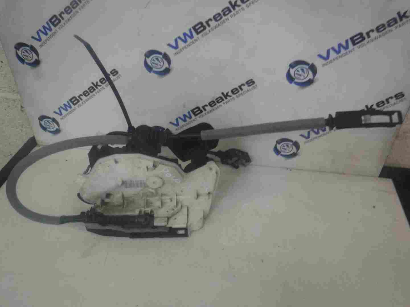 Volkswagen Polo 6R 2009-2014 Passenger NSR Rear Door Lock Mechanism 5K4839015