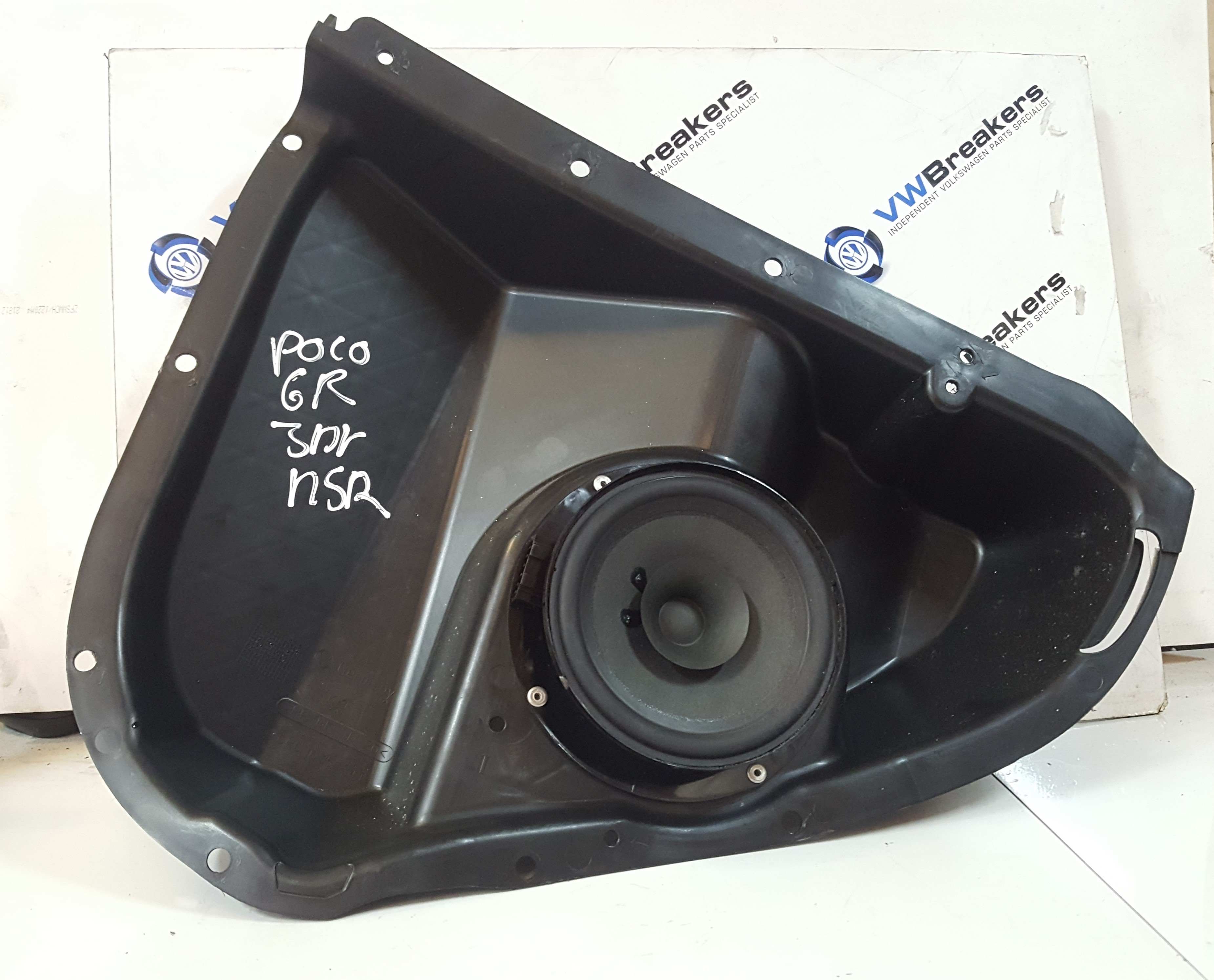 Volkswagen Polo 6R 2009-2014 Passengers NSR Rear Speaker Panel 3dr 6R6035241