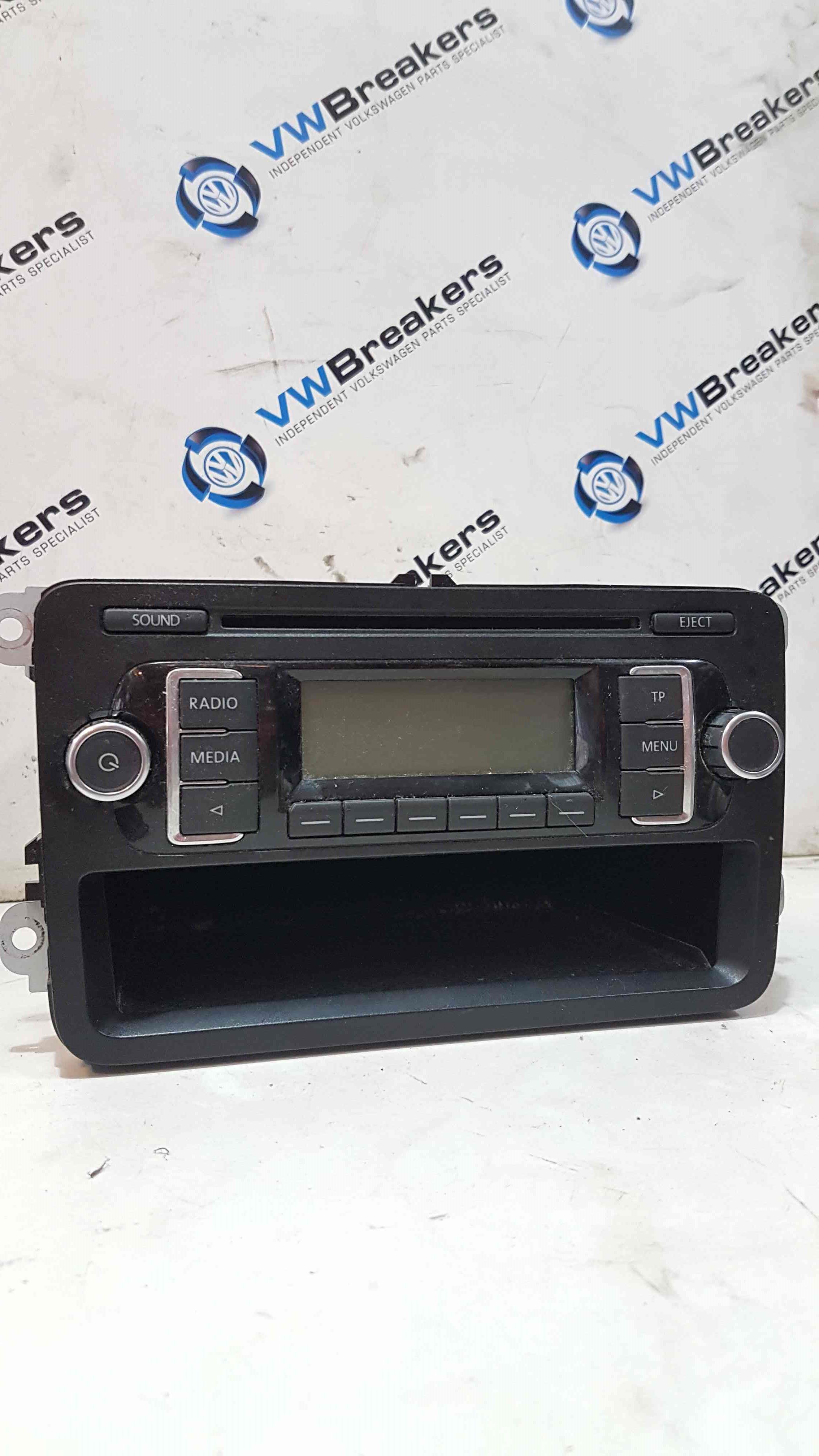 Volkswagen Polo 6R 2009-2014 Radio Cd Player Unit 5M0035156b