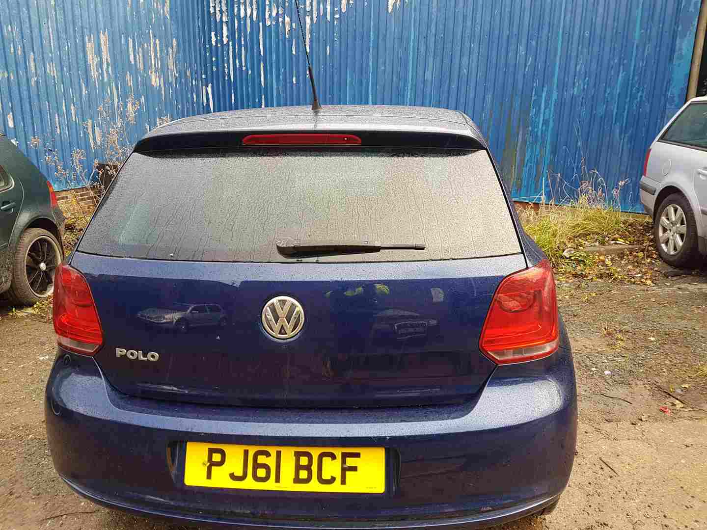 Volkswagen Polo 6R 2009-2014 Rear Boot Tailgate Blue Ld5q