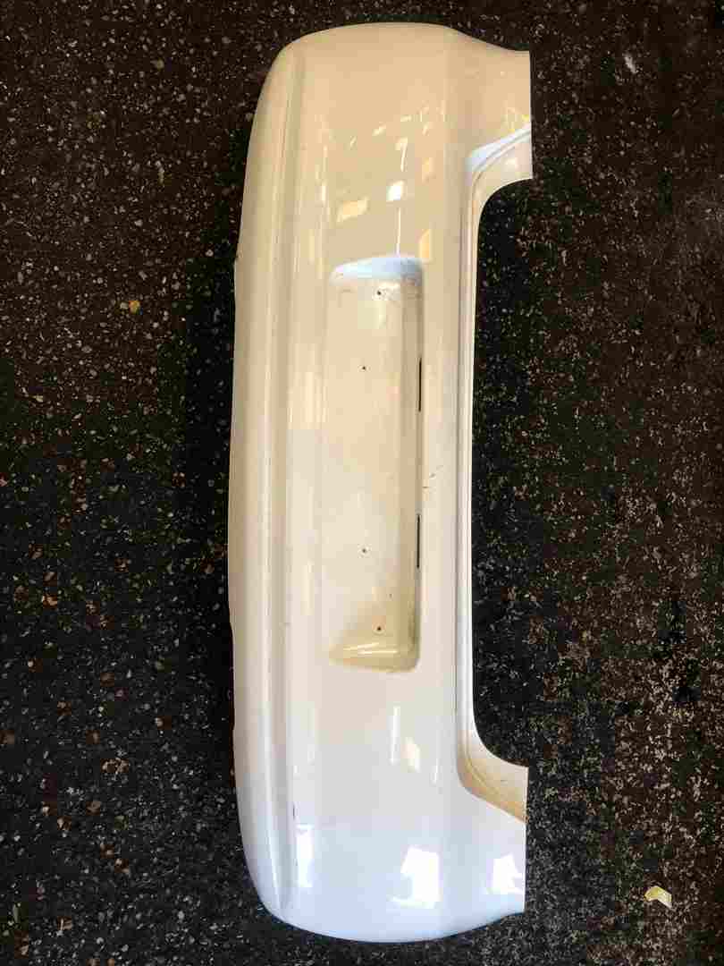 Volkswagen Polo 6R 2009-2014 Rear Bumper White Lb9a 1.2
