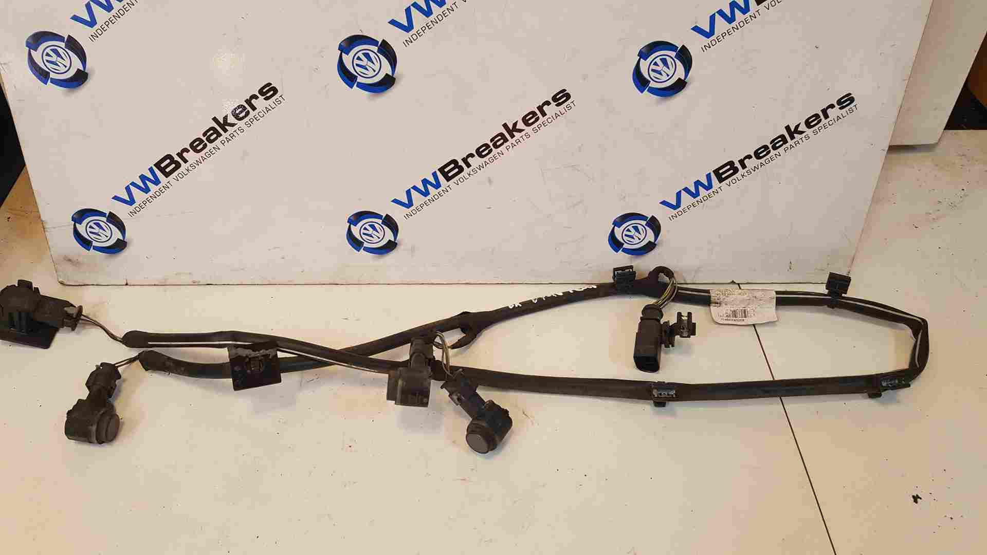 Volkswagen Polo 6R 2009-2014 Reversing Sensors Sensor + Loom Ld7r Grey 6R006500B
