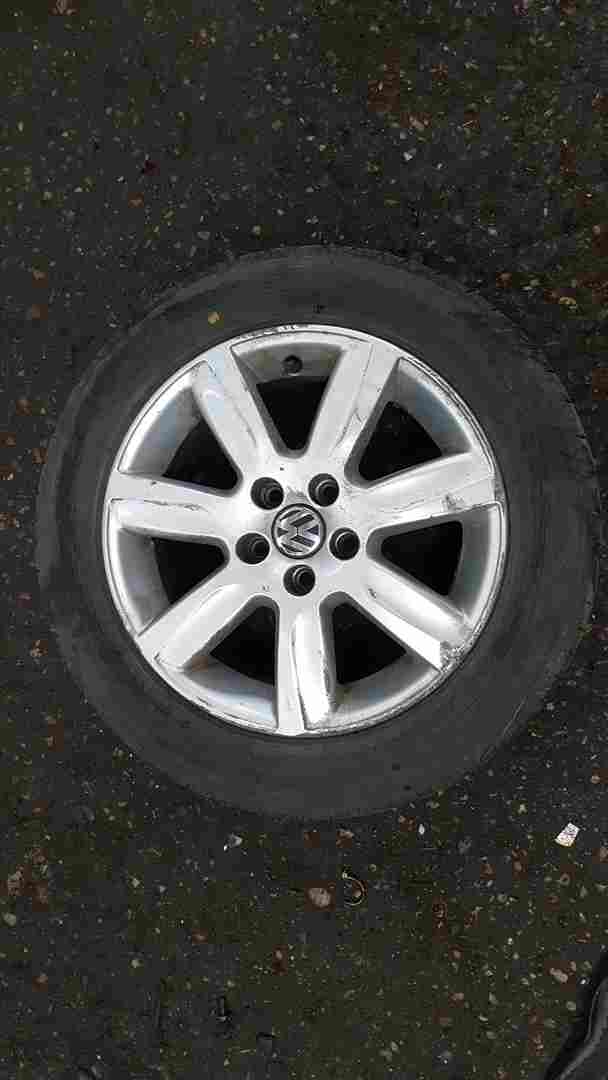 Volkswagen Polo 6R 2009-2014 Riverside Alloy Wheel 15Inch 6R0601025l 3/5 2