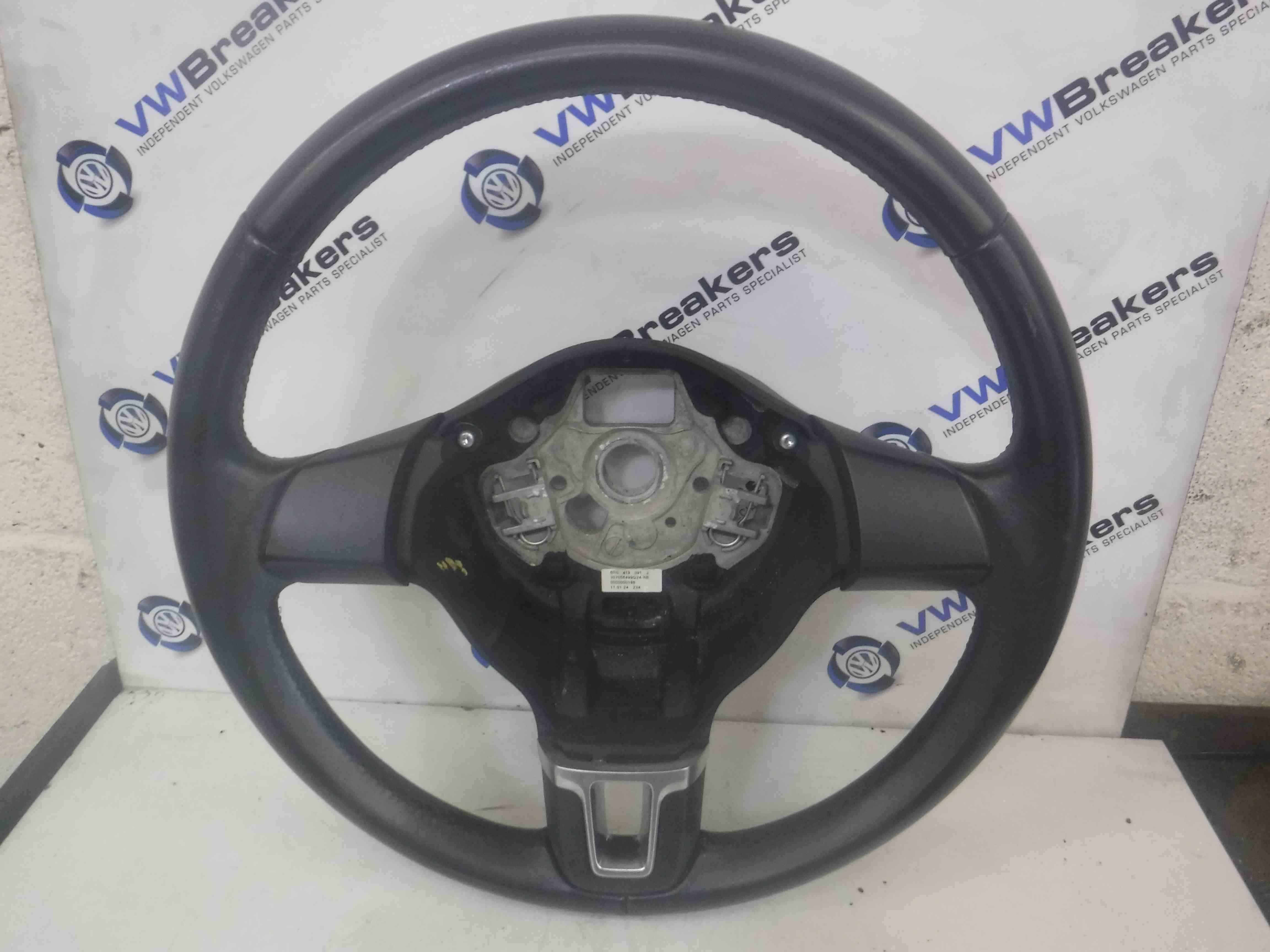 Volkswagen Polo 6R 2009-2014 Steering Wheel 6R0419091e