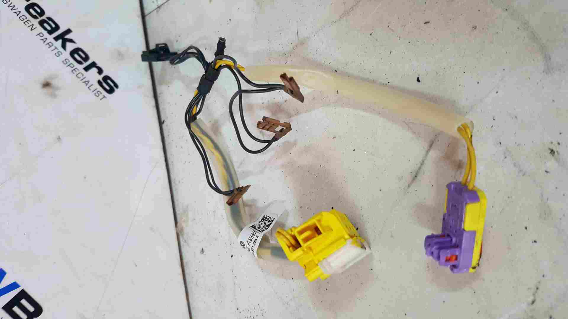 Volkswagen Polo 6R 2009-2014 Steering Wheel Wiring Harness Loom AIR Bag