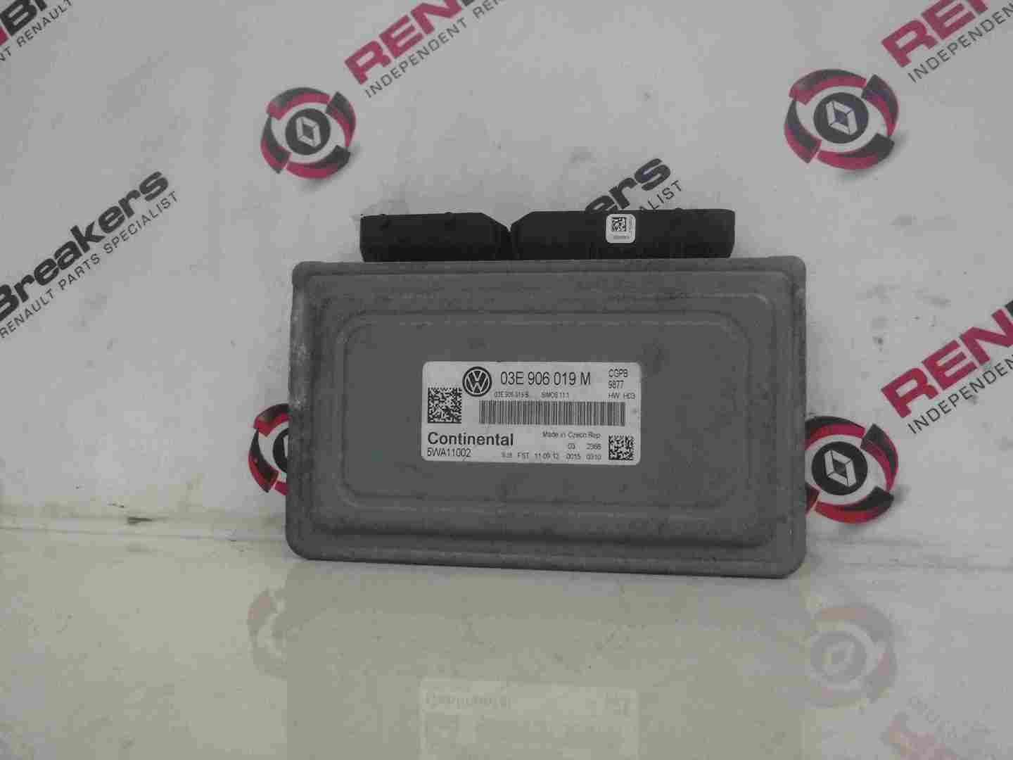 Volkswagen Polo 6R 2009-2015 1.2 Engine Control Unit ECU Computer 03E906019r