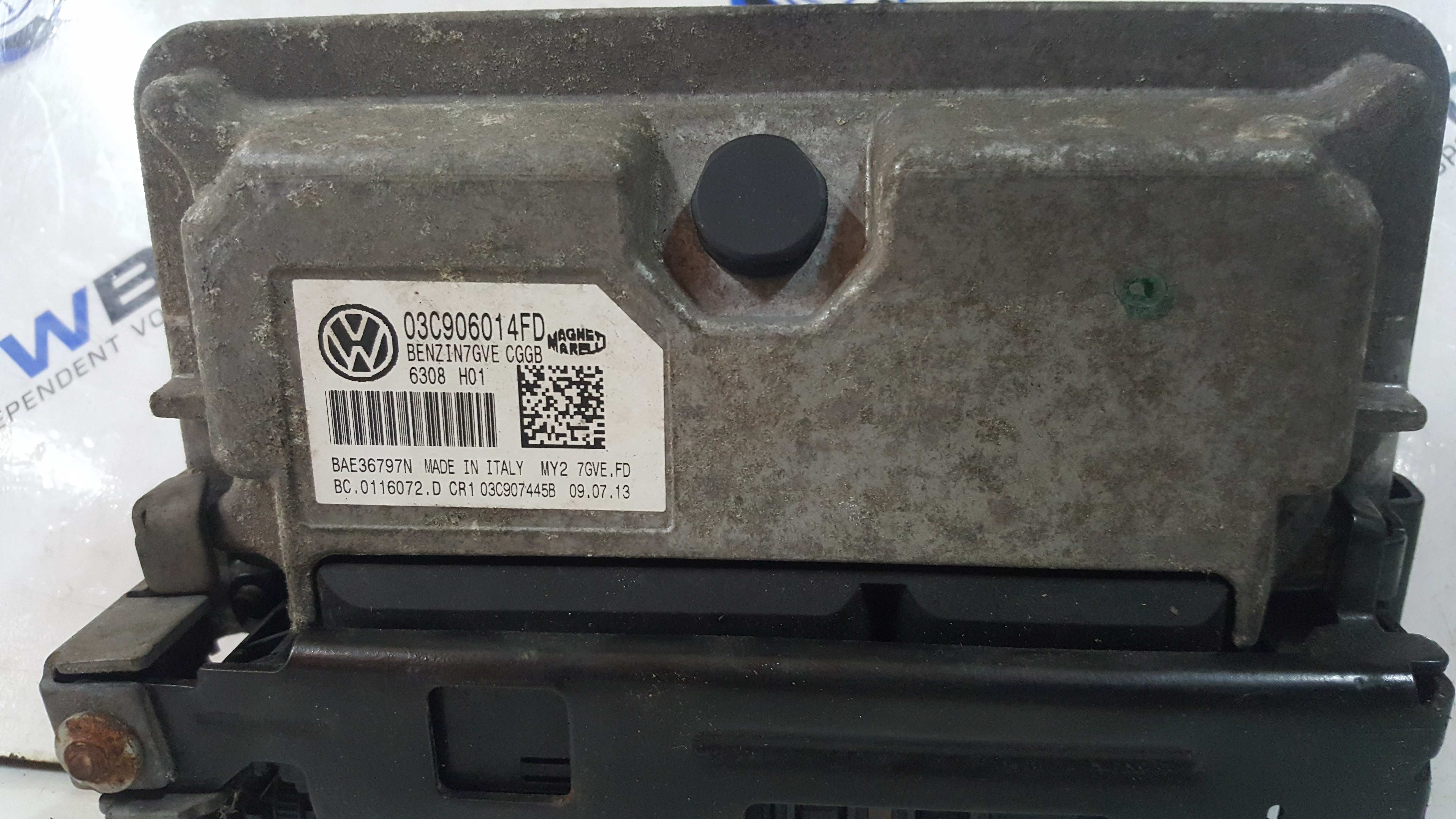 Volkswagen Polo 6R 2009-2015 1.4 Engine Control Unit ECU CGGB 03C906014fd