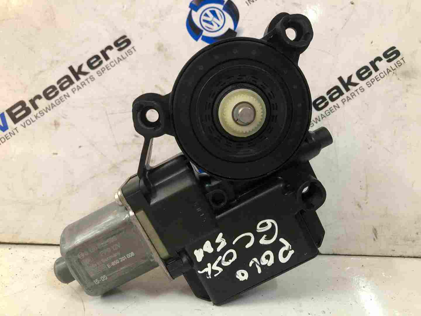 Volkswagen Polo 6R 2009-2015 Drivers Rear OSR Window Motor 6R0959812n