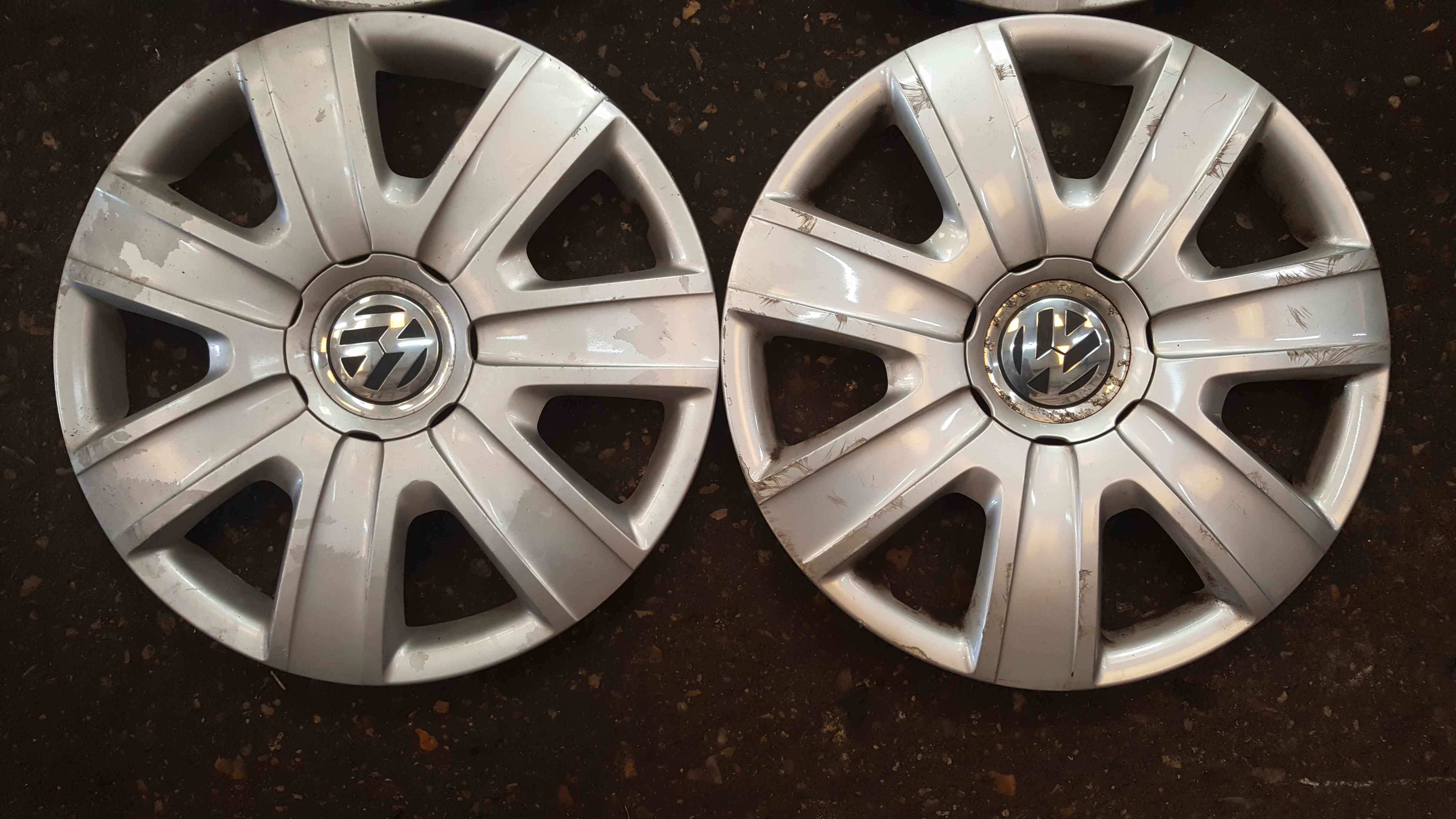 Volkswagen Polo 6R 2009-2015 HUB Cap  1.4 Inch Steel Wheel Cover Covers  6R0601147