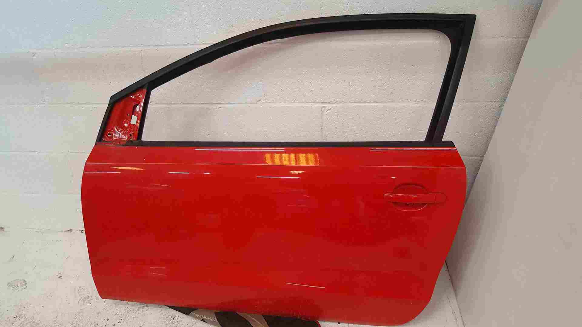 Volkswagen Polo 6R 2009-2015 Passenger NSF Front Door RED Lp3g 3Dr