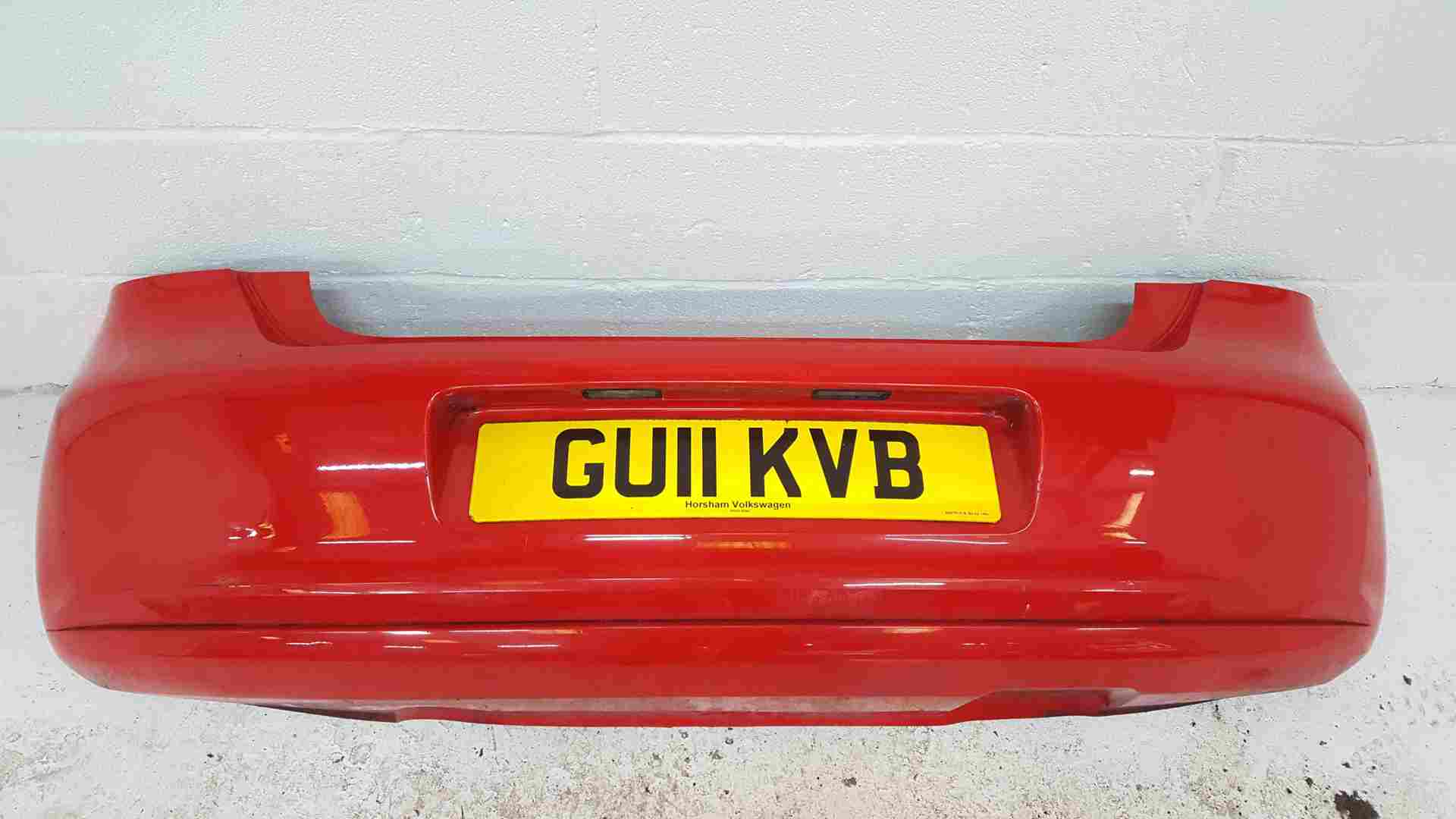 Volkswagen Polo 6R 2009-2015 Rear Bumper RED Lp3g