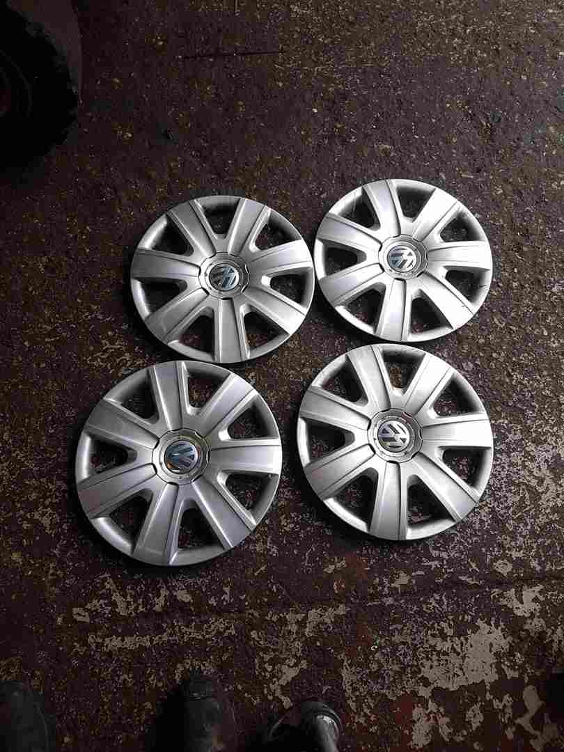 Volkswagen Polo 6R 2009-2017 Hub Wheel Cap Trims X4 Set