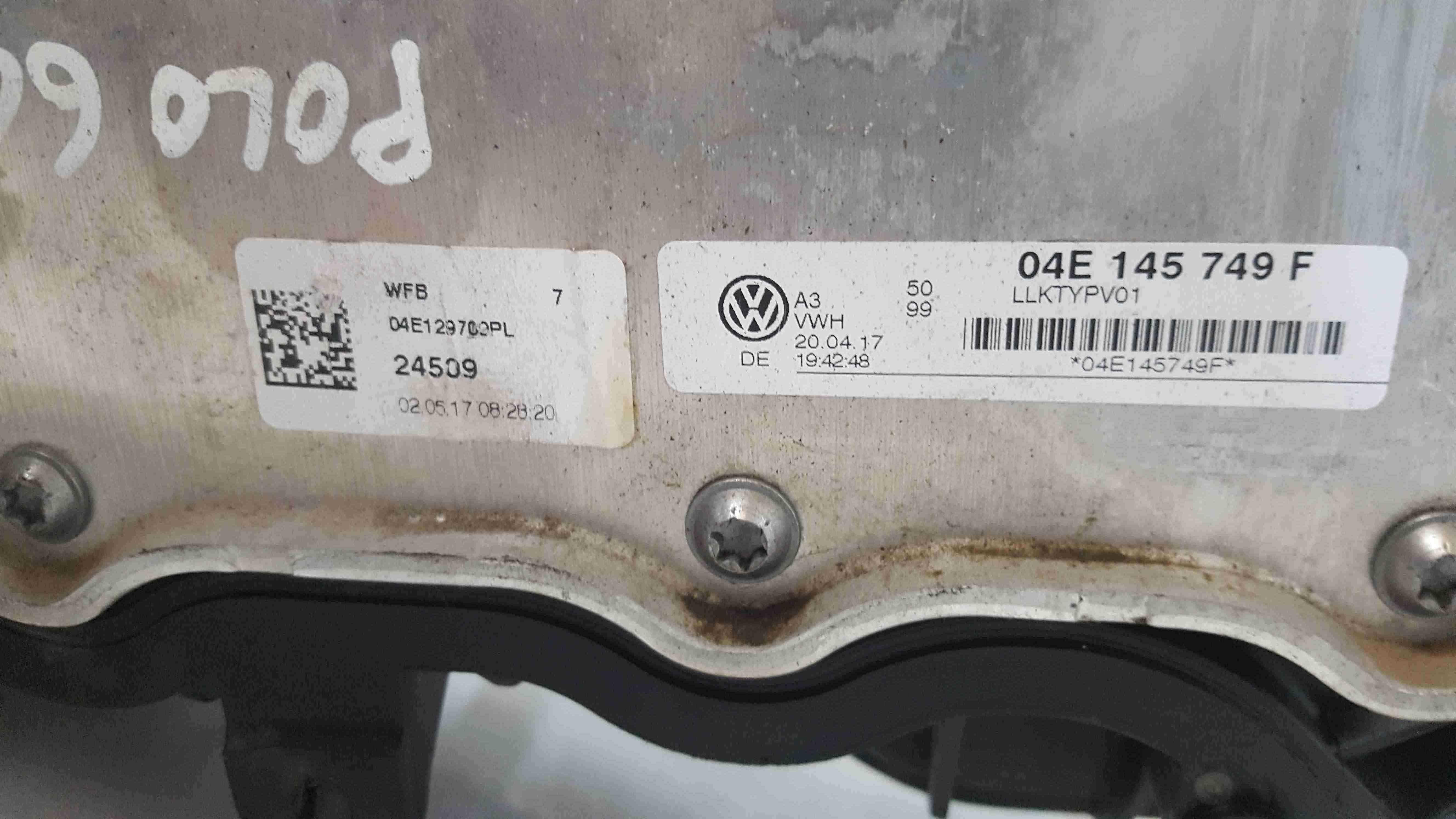 Volkswagen Polo 6R 6C 2009-2014 1.4 TSi Inlet Manifold 04E145749F