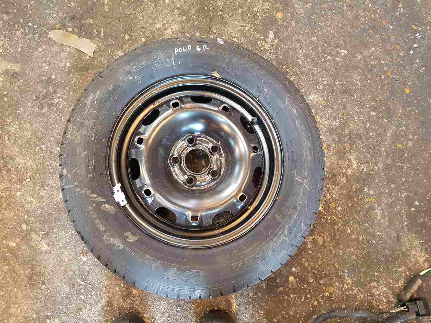 Volkswagen Polo 6R 6C 2009-2015 Space Saver Spare Wheel + Tyre 175 70 14 5/5
