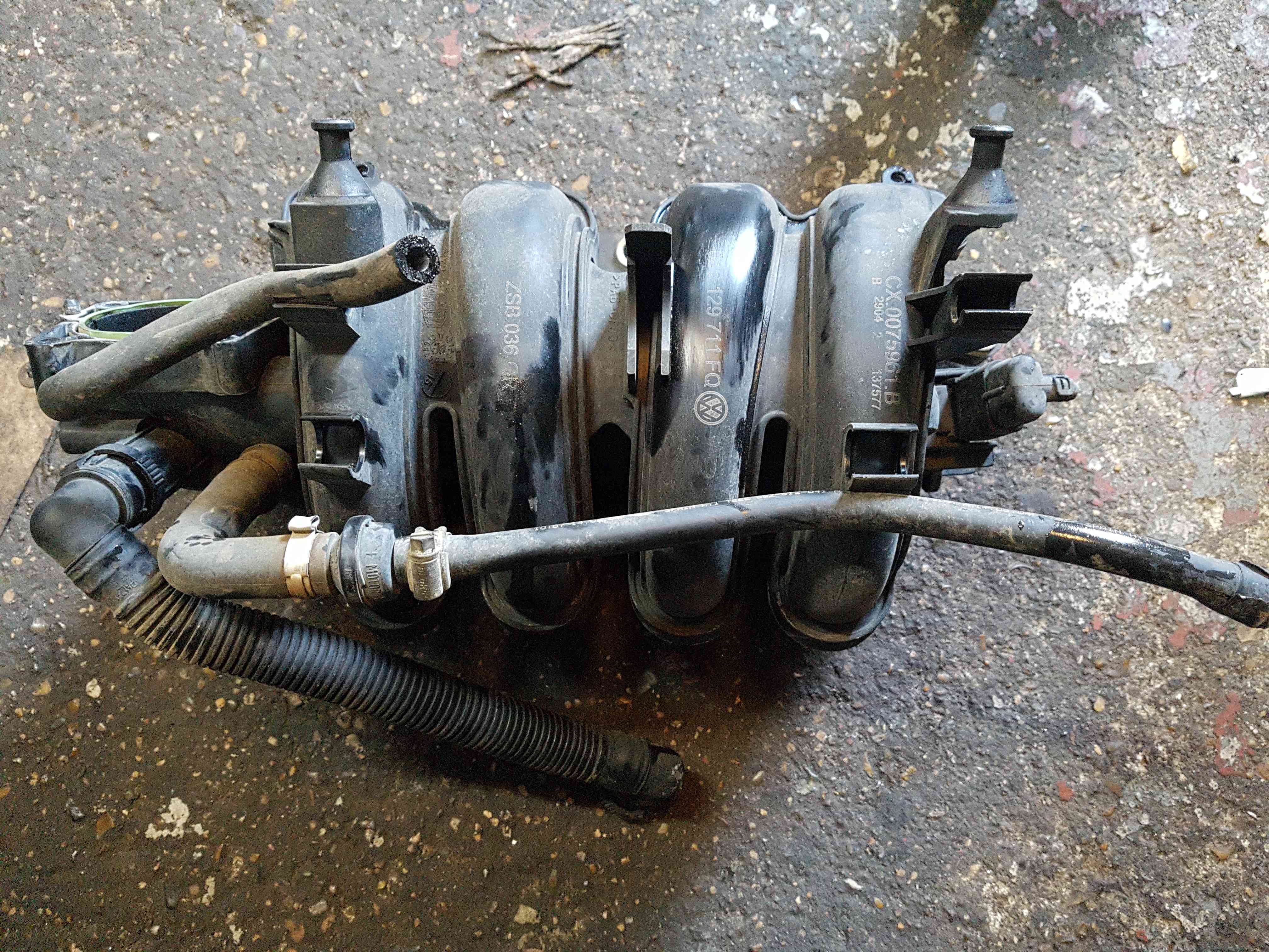 Volkswagen Polo 9N 2003-2006 1.4 16V Intake Inlet Manifold Mani BKY 036129711Fq