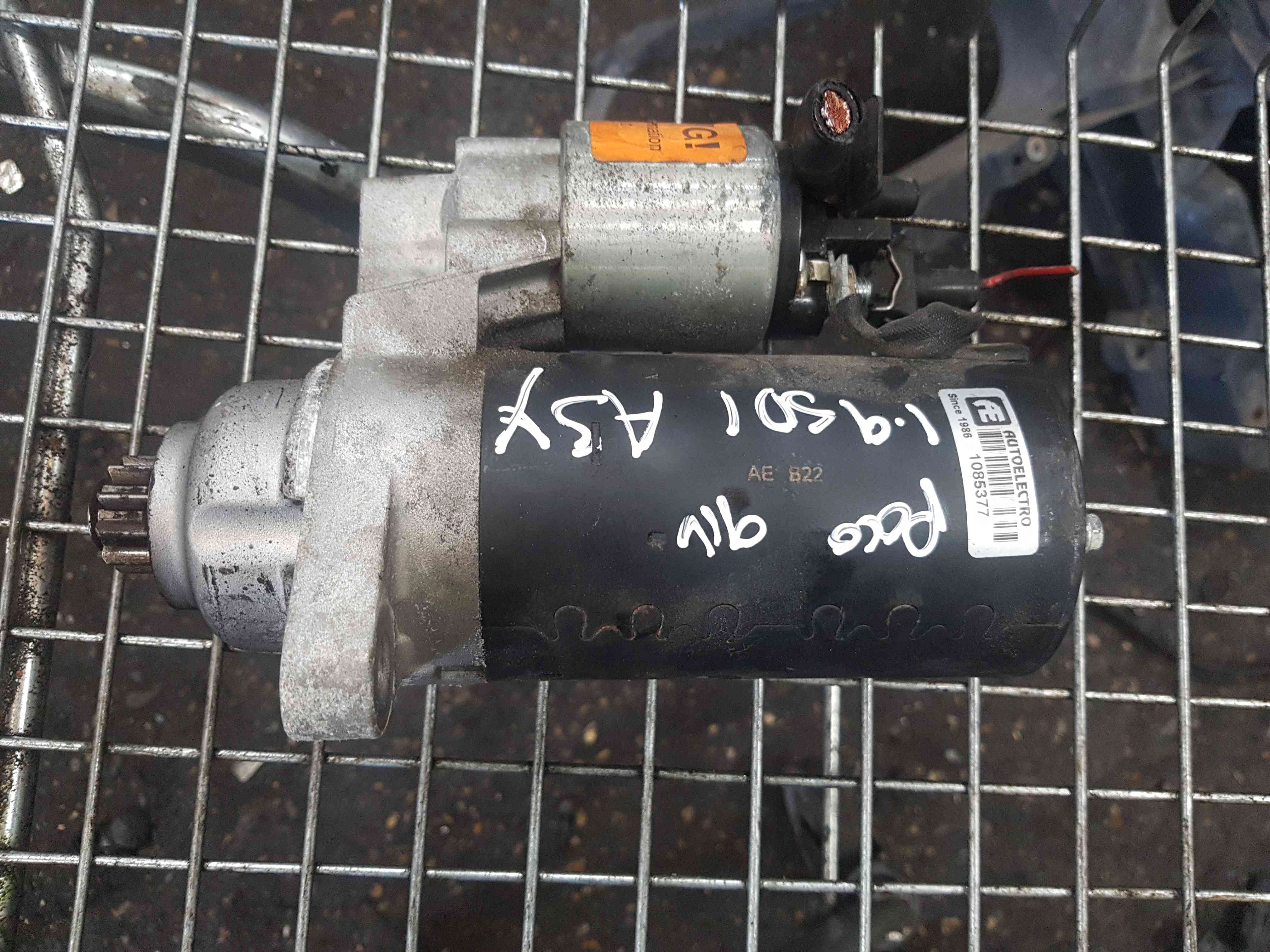 Volkswagen Polo 9N 2003-2006 1.9 SDI Starter Motor Starting ASY