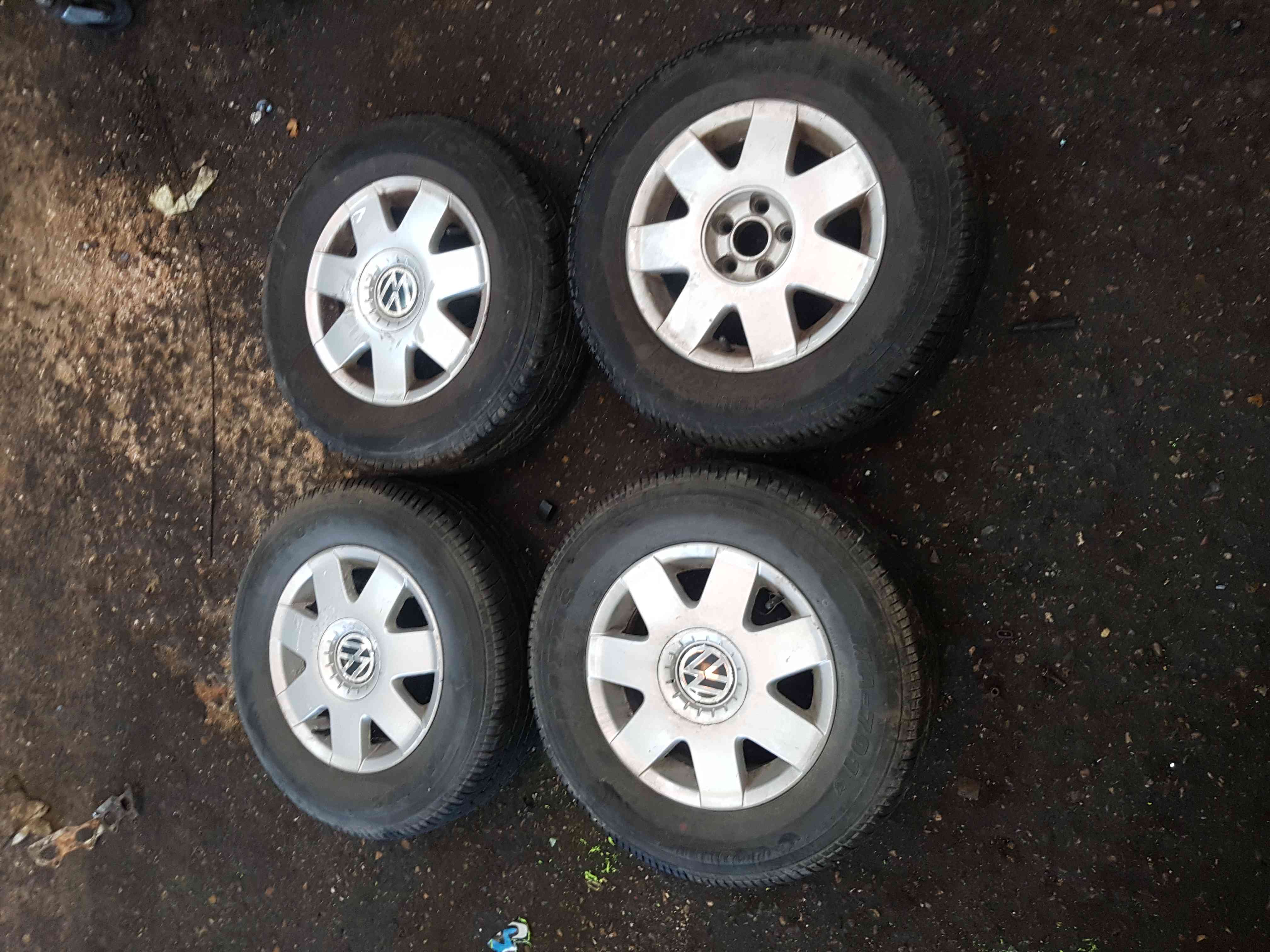 Volkswagen Polo 9N 2003-2006 Alloy Wheel SET X4 14INCH 3/5