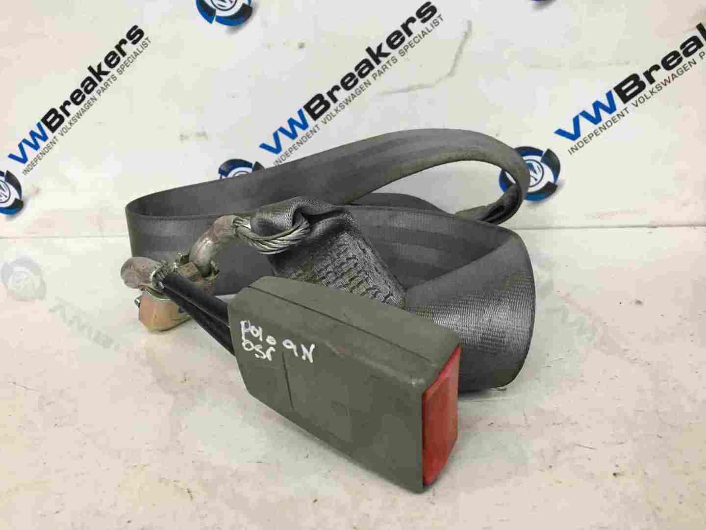 Volkswagen Polo 9N 2003-2006 Centre Middle Silver Lap Strap With Buckle