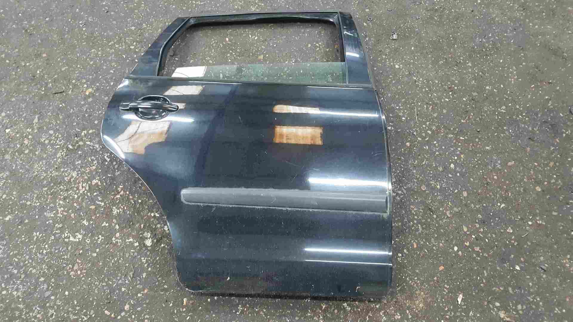 Volkswagen Polo 9N 2003-2006 Drivers OSR Rear Door Black L041