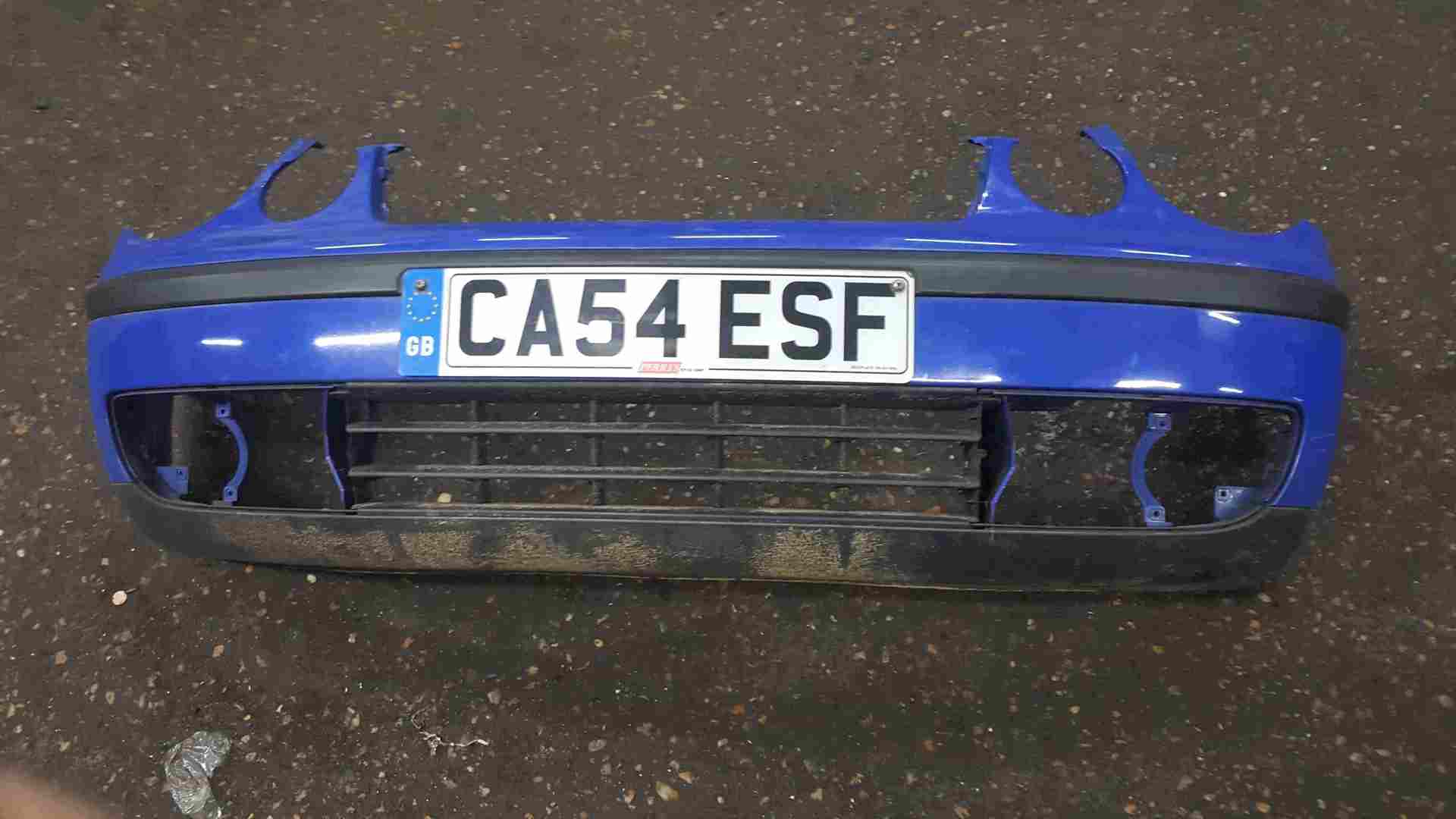 Volkswagen Polo 9N 2003-2006 Front Bumper Blue LA5F