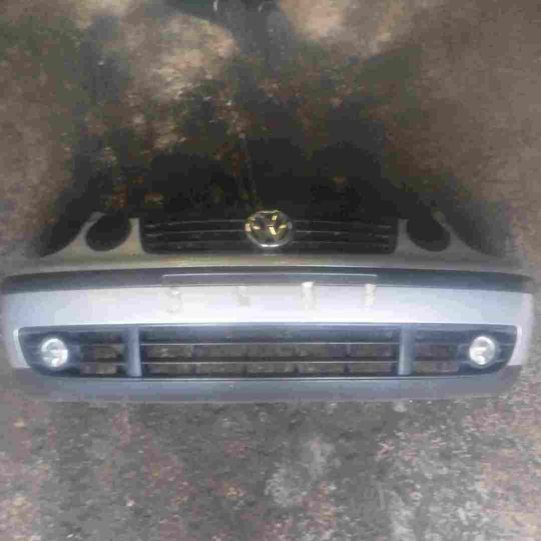 Volkswagen Polo 9N 2003-2006 Front Bumper Silver LA7W