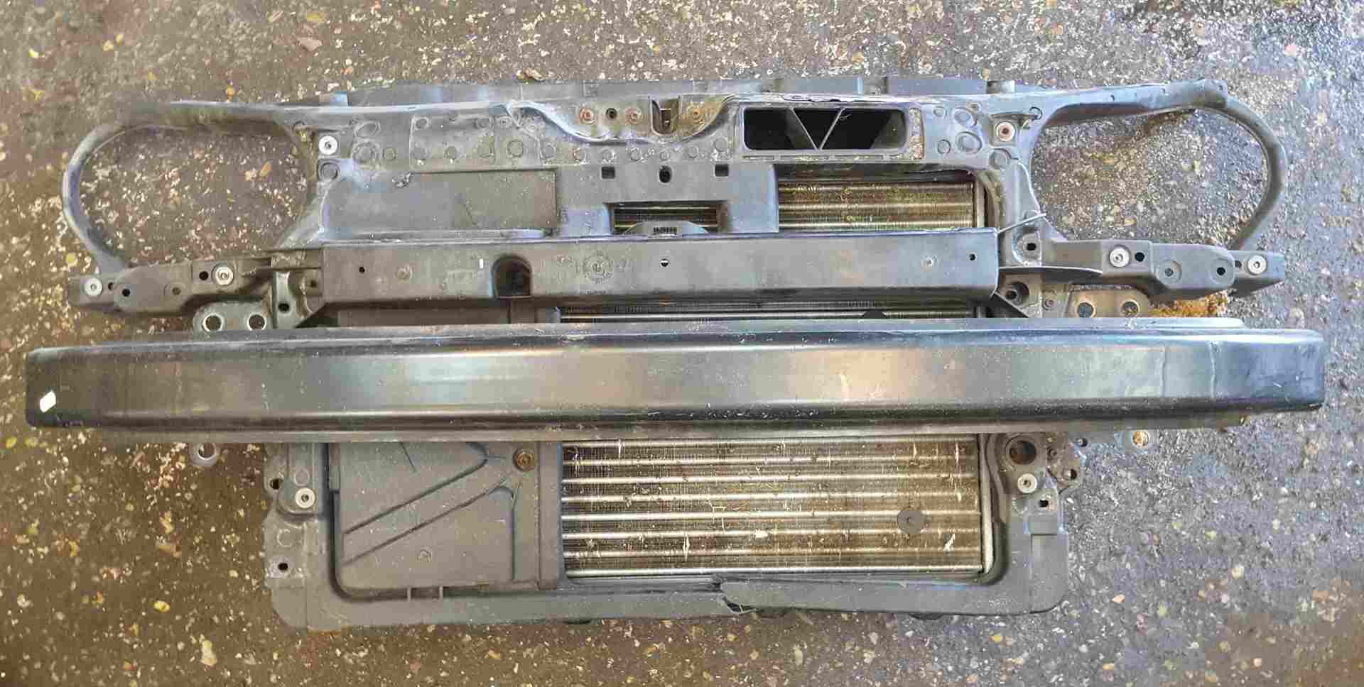 Volkswagen Polo 9N 2003-2006 Front Radiator Cooling Fan Rad Pack Bar Slam