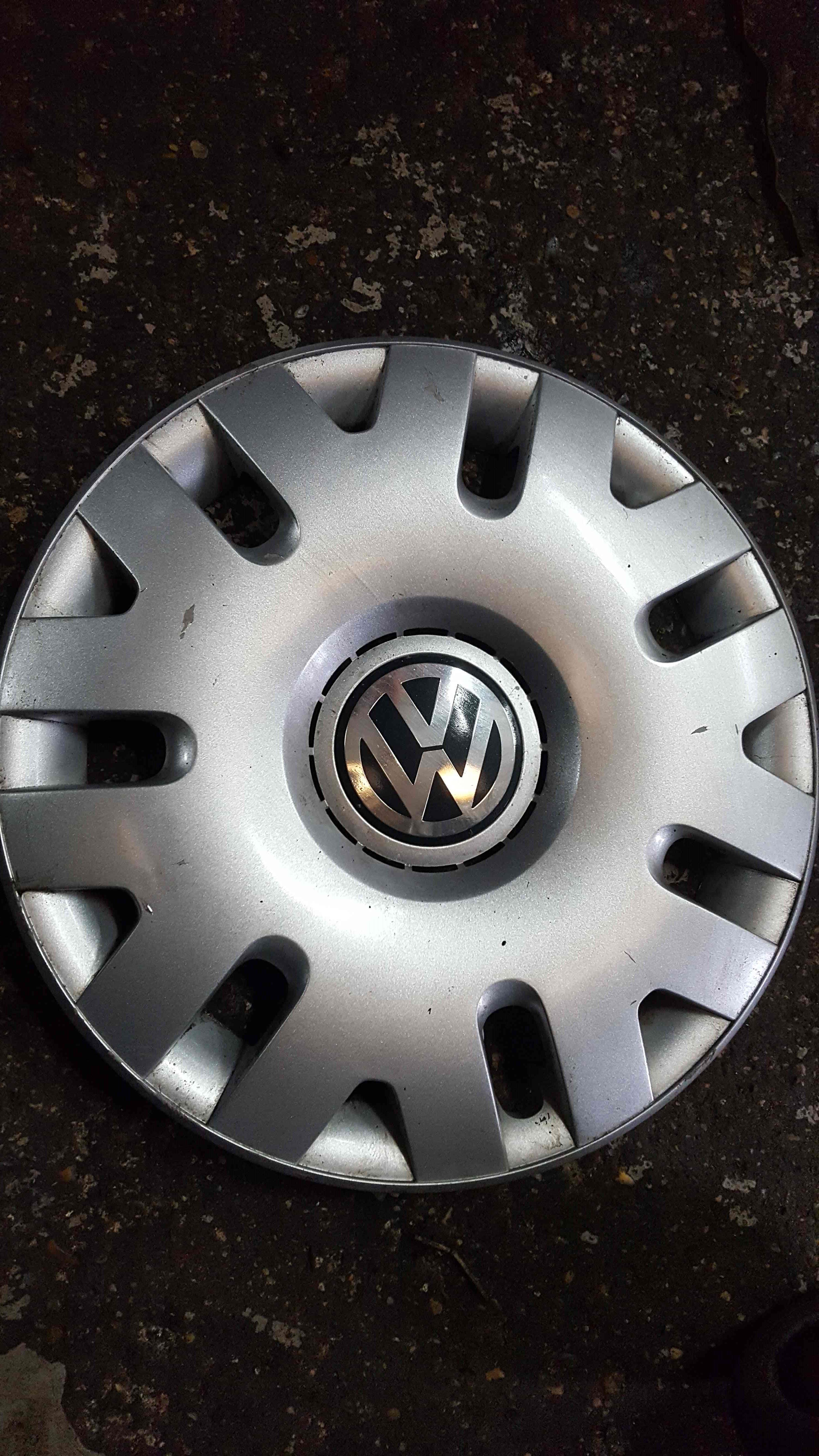 NEW OEM VW POLO 9N MK4 WHEEL COVER TRIM 14 6Q0601147PRGZ GENUINE