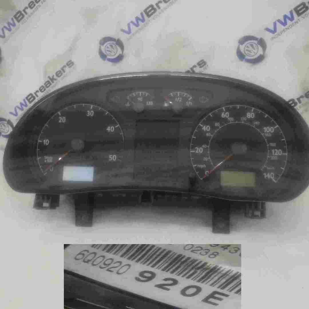 Volkswagen Polo 9N 2003-2006 Instrument Panel Dials Gauges Clocks 6Q0920920E
