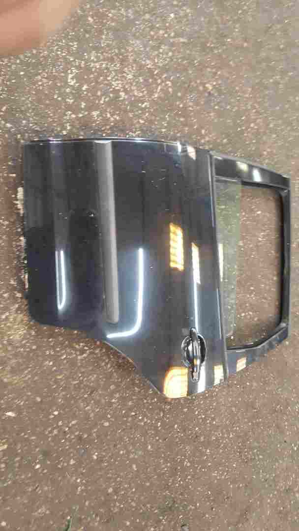 Volkswagen Polo 9N 2003-2006 Passenger NSR Rear Door Black L041
