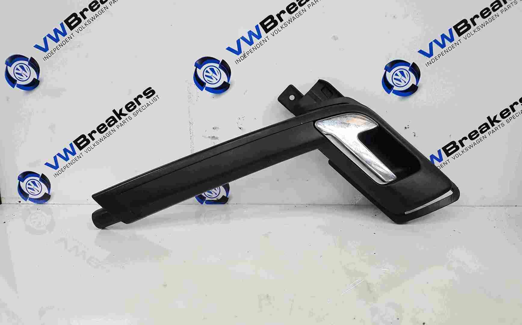 Genuine Volkswagen Exterior Door Handle – Black, Front Or Rear, Left Or Right, OEM 3B0837207