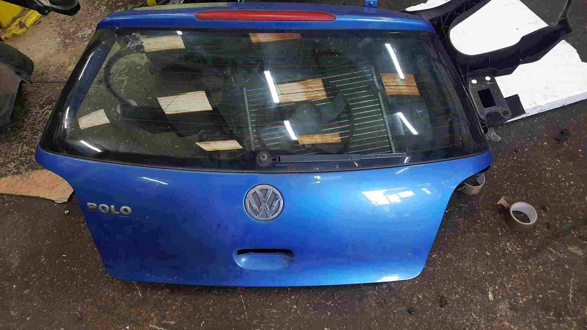 Volkswagen Polo 9N 2003-2006 Rear Tailgate Boot Blue LA5M