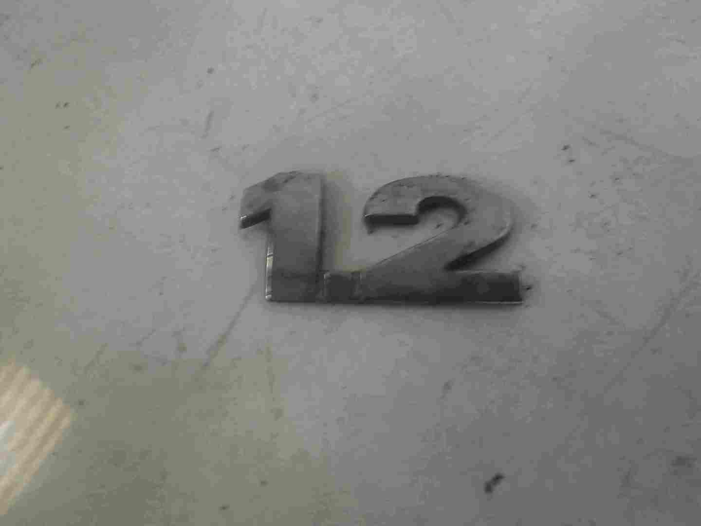 Volkswagen Polo 9N3 2006-2008 1.2 Rear Boot Tailgate Letters Emblem