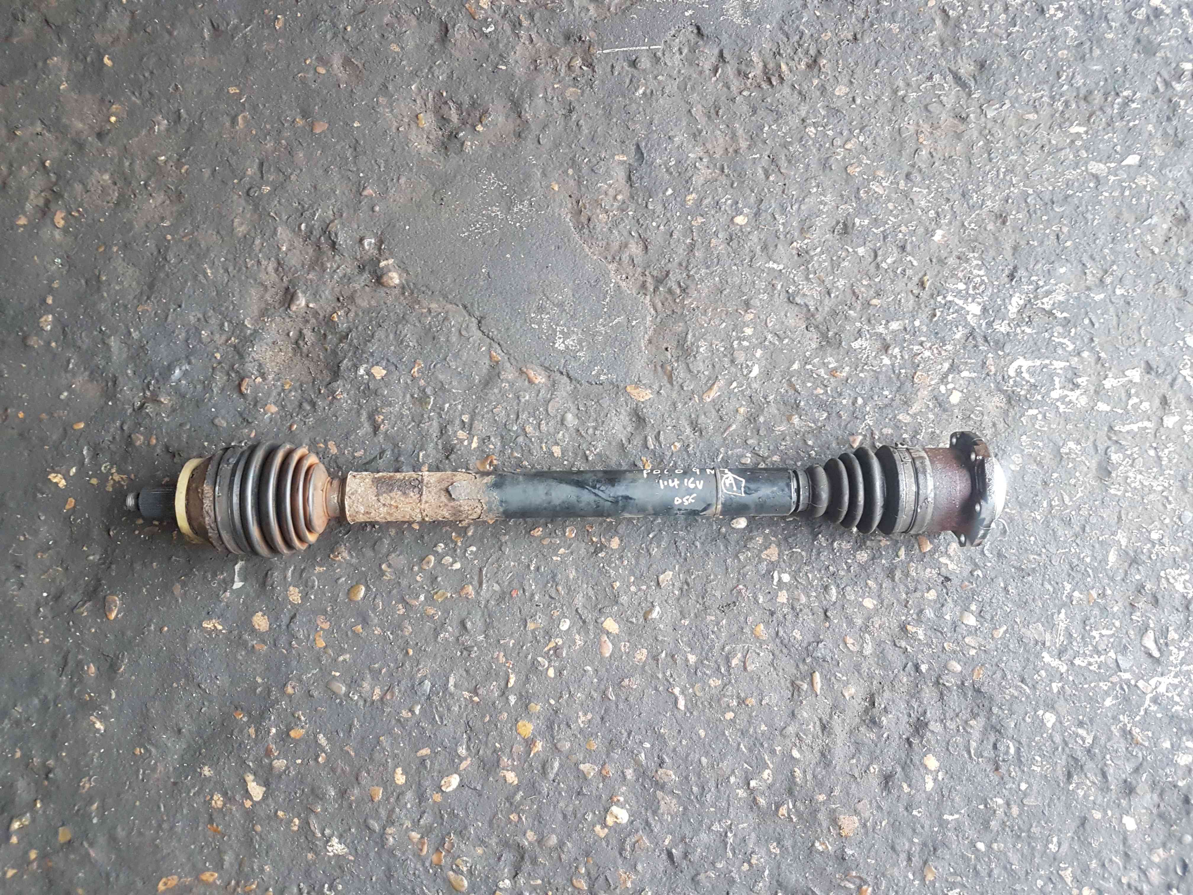 Volkswagen Polo 9N3 2006-2008 1.4 16V Drivers OSF Front Driveshaft BKY Auto