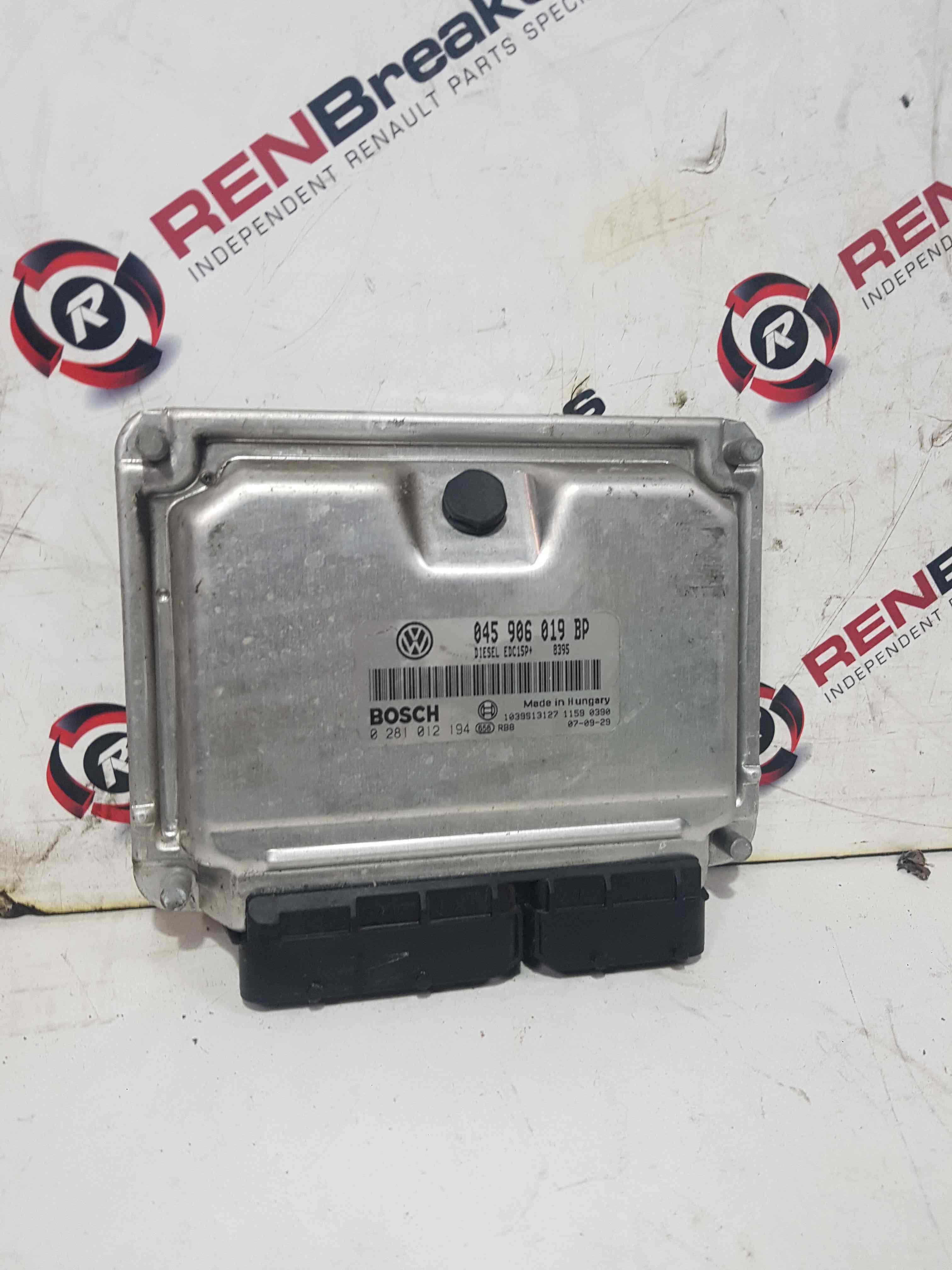 Volkswagen Polo 9N3 2006-2008 1.4 TDI Engine Control Unit ECU Computer